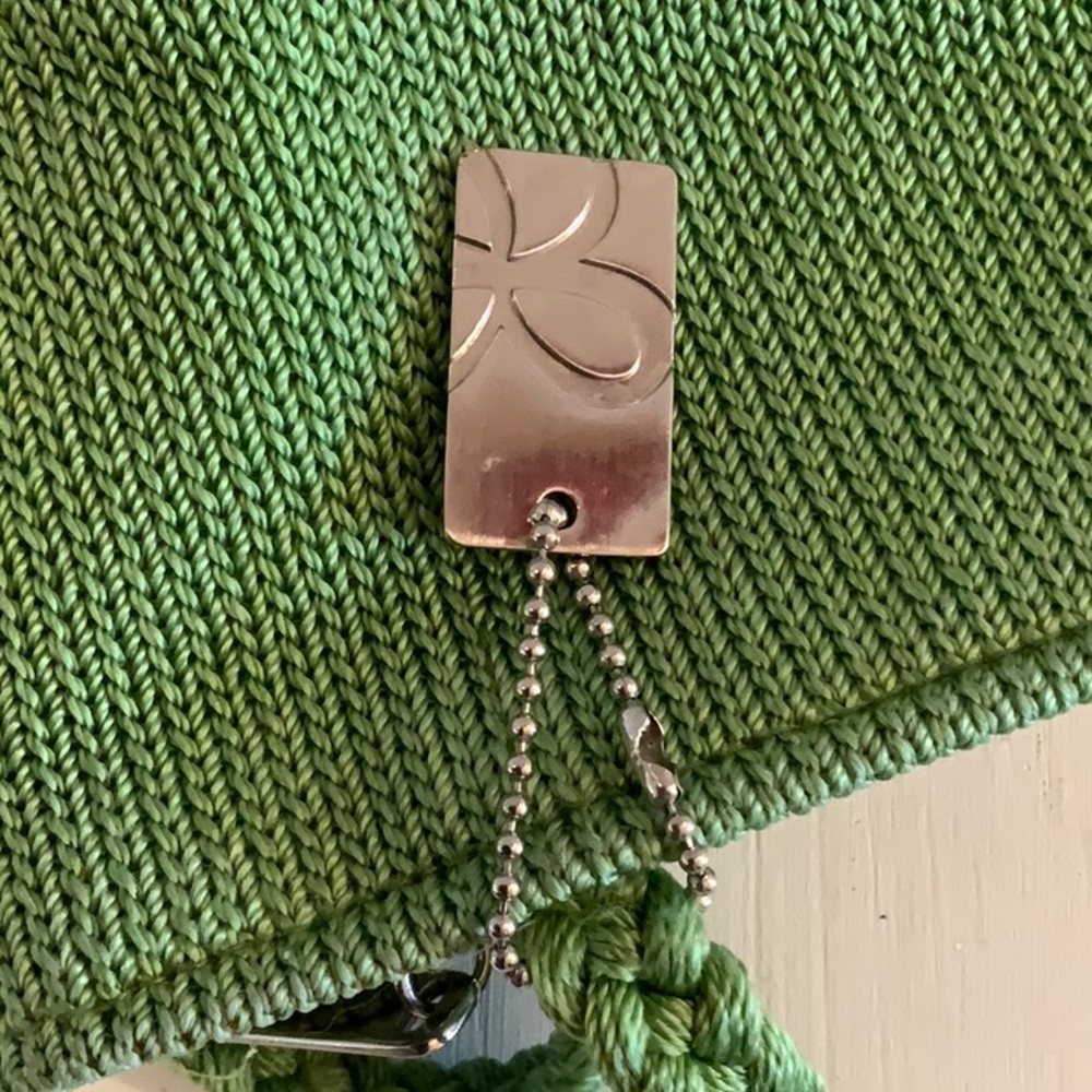 ❣️Green Lina Purse with Braided Straps❣️ - Picture 6 of 8